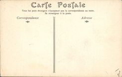 Vintage Postcard Folklore Negro musician