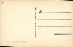 Postal Folclore Músicos ciegos África el Septentrional