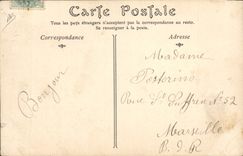 CPA Folklore Negro musicien Afrique du Nord 