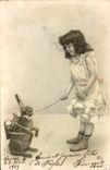 CPA Lapin Enfant 