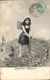 CPA Lapin Enfant 