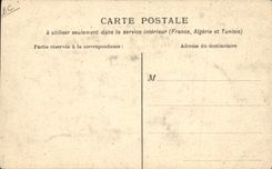 CPA Militaria Chasseurs Alpins dans les Alpes Arrivee au cantonnement 