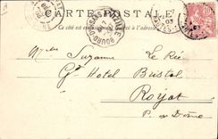 Vintage Postcard Militaria Alpine hunters Solid mass of Pelvoux Crossed of the glacier of the Mount of Lans by a battalion of Alpine hunters