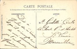 CPA Militaria Chasseurs Alpins Campement dans les Alpes 