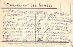 Vintage Postcard Militaria After the battle