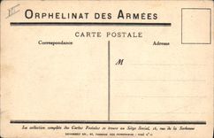 CPA Militaria Le general Enfants 