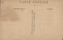 Vintage Postcard Militaria Lorraine is French