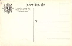 Vintage Postcard Militaria December 31st in the morning the Treillised vineyard