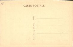 Postal París Vagada del Louvre Mijo el tejedor