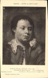 CPA Nantes Musee des Beaux Arts Etienne Jaurat portrait de jeune garcon 