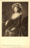 CPA Madame Vigee Lebrun Prinzessin Lamballe 