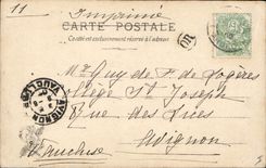 CPA Salon 1901 Orange Les debuts de Marbot Militaria 