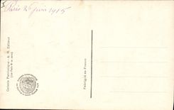 CPA Le foyer detruit Galland Chien 