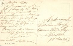 Vintage Postcard Fantasy Women Good festival