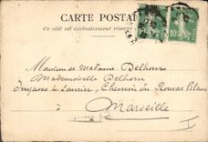 Vintage Postcard Fantasy Woman Modes of autumn 1910