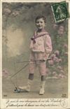 CPA Enfant Diabolo 