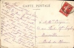 Vintage Postcard Casino Monte Carlo Room Thirty and Forty
