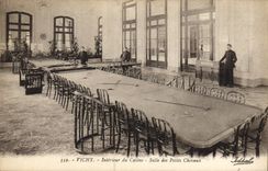 Vintage Postcard Interior Vichy of the Casino Room of the Small Horses