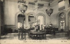 Vintage Postcard Vichy the casino Room of the plays