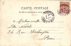 Vintage Postcard Monte Carlo New gaming room