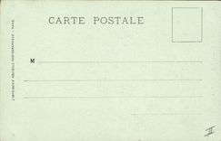 Vintage Postcard Aix Baths the hall of the Large Circle