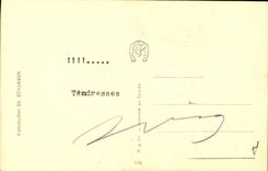 Vintage Postcard Fantaisie Illustrator Mauzan Enfants do not leave already Chien