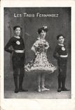 CPA Les Trois Fernandez 