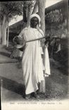 CPA Folklore Negro musicien 