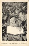 CPA Folklore Missions des PP du Saint Esprit Une heure de musique 