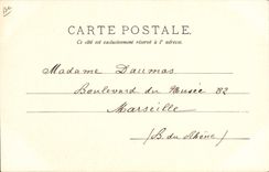 Vintage Postcard Arab Folklore Musician