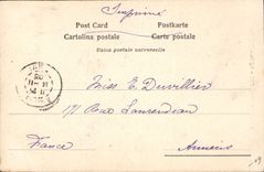 Vintage Postcard Folklore Arab Costume Sonatrice travelling Egypt Egypt