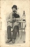 Vintage Postcard Folklore Cornemuseux Bourbonnais