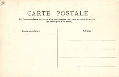 Postal Folclore Auvernia un jugador de Gaita CUMBRE