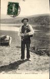 CPA Folklore Joueur de cornemuse 