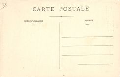 Postal Folclore Auvernia el jugador de Gaita CUMBRE