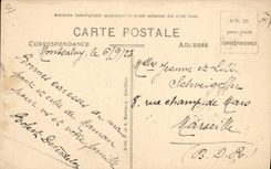 Vintage Postcard Auvergne Folklore a cabraitaire SIGNAL