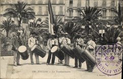 CPA Folklore Toulon Les Tambourinaires TOP 