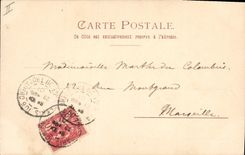 CPA Lapin Lapins Femme 