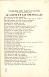 CPA Lapin Lapins Fables de la Fontaine Le lievre et les grenouilles Gustave Dore