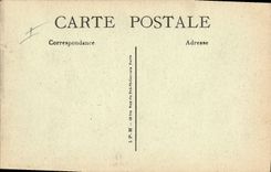 Vintage Postcard Paris Botanical garden Streaks Equus Zebra Southern Africa