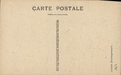 Postal Militaria Mariscal Petain Controlar principal Armadas del Francesas del Norte y el Norte Este