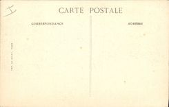 Vintage Postcard Militaria festivals of the Victoire July 14th, 1919 the procession Petain Marshal