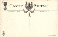 Vintage Postcard Militaria the sap