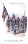 CPA Militaria Revue des troupes Longchamps 1913 Remise de la Croix de la Legion d'honneur au drapeau des Tirailleurs Senegalais 