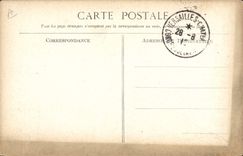 CPA Militaria Revue des troupes Longchamps 1913 Remise de la Croix de la Legion d'honneur au drapeau des Tirailleurs Senegalais 