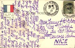 Vintage Postcard Militaria 400 million tax of war