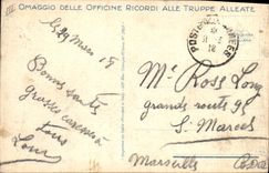 CPA Militaria Milan Troupes Francaises 