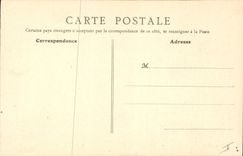 Postal Puvis de Chavannes Santo Genoveva en rezo Murales del Panteón