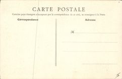 Postal Puvis de Chavannes Santo Genoveva señalada del sello divino Murales del Panteón