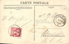 Vintage Postcard Fantasy Mowing Illustrator official Chart of the Vine growers Vevey 1905